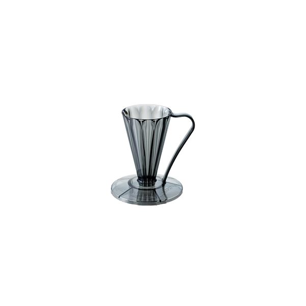 Cafec Flower Deep 27 plastový dripper černý