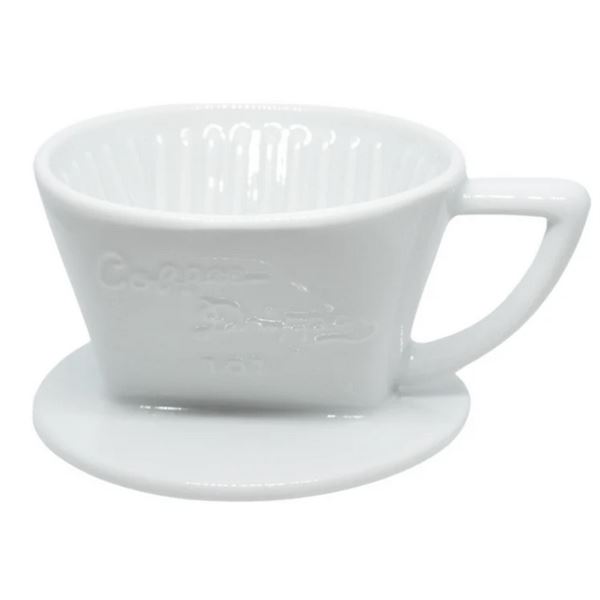 Cafec Arita keramický dripper 01 bílý